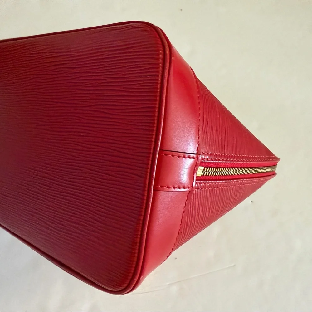 Louis Vuitton Epic Red Alma Bag